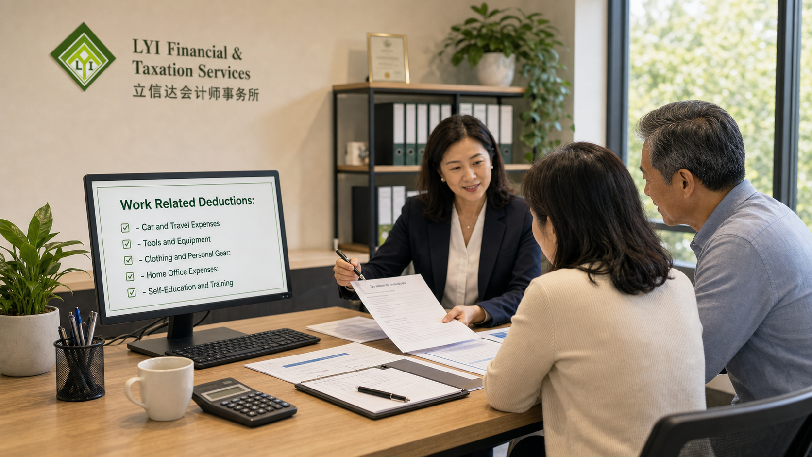 LYI Financial & Taxation Services — professional tax consultation